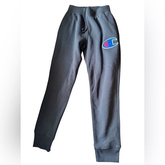 Champion Reverse Weave Big C Logo Tapered Joggers - Picture 1 of 7